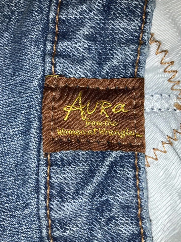 Pantalones de mezclilla para mujer Aura 6 azules Foto 3 de 4