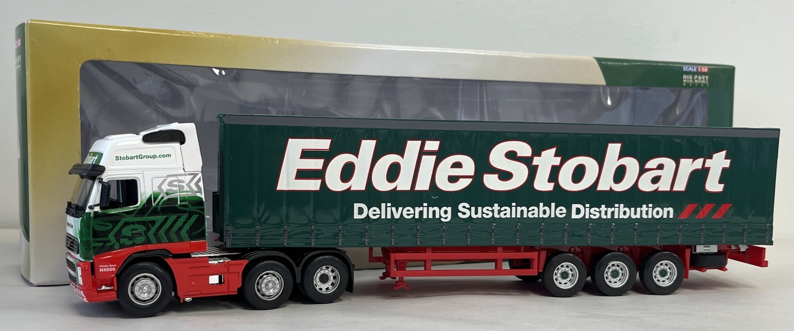 Cararama Oxford 1/50 CR028 Volvo FH Curtainside Eddie Stobart Phoebe Grace H4500