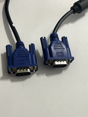 VGA/VGA Monitor Male to Male Extension Cable, 58in - (Blue)