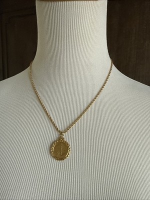 Electric Picks US Dime Necklace Gold Color