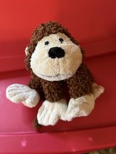 GANZ Webkinz Cheeky Monkey plush stuffed animal, Retired, No Code.