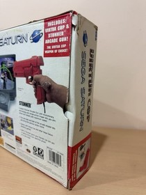 1995 Sega Saturn Virtua Cop Box Set With Stunner Gun