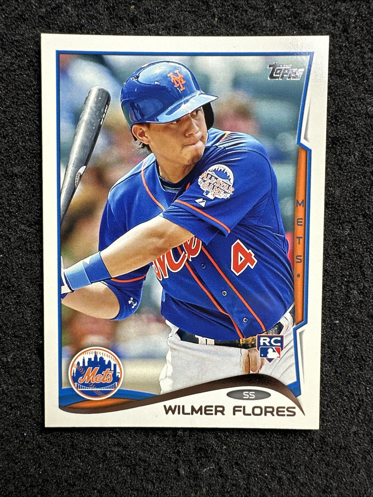 WILMER FLORES #86 2014 Topps Rookie Card New York Mets (Buy 10 get 10 Free)