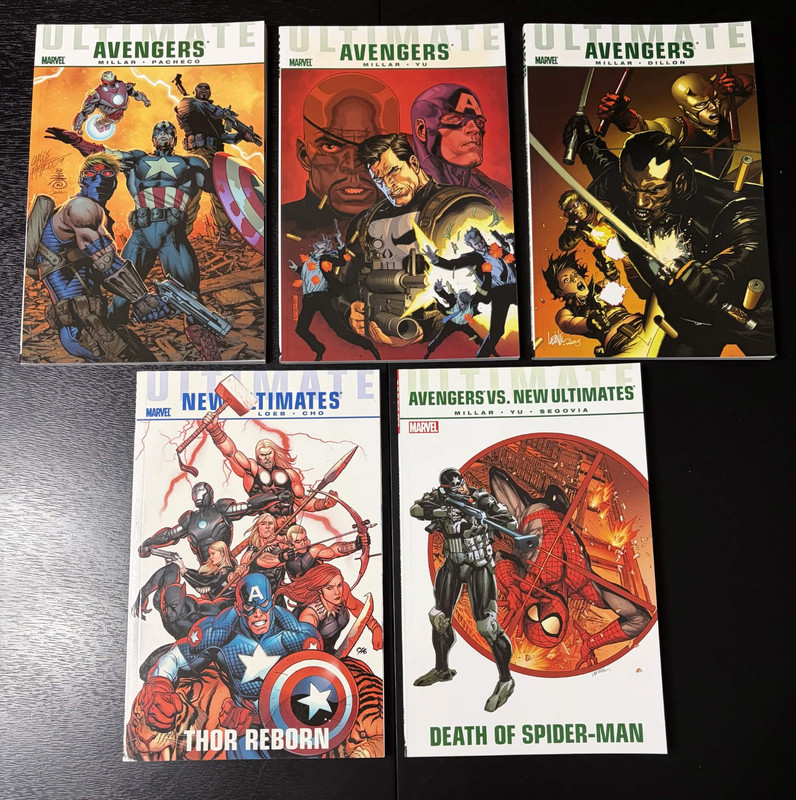 Ultimate Comics Avengers TPB Lot + New Ultimates