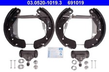 ATE Bremsbackensatz 03.0520-1019.3 für OPEL