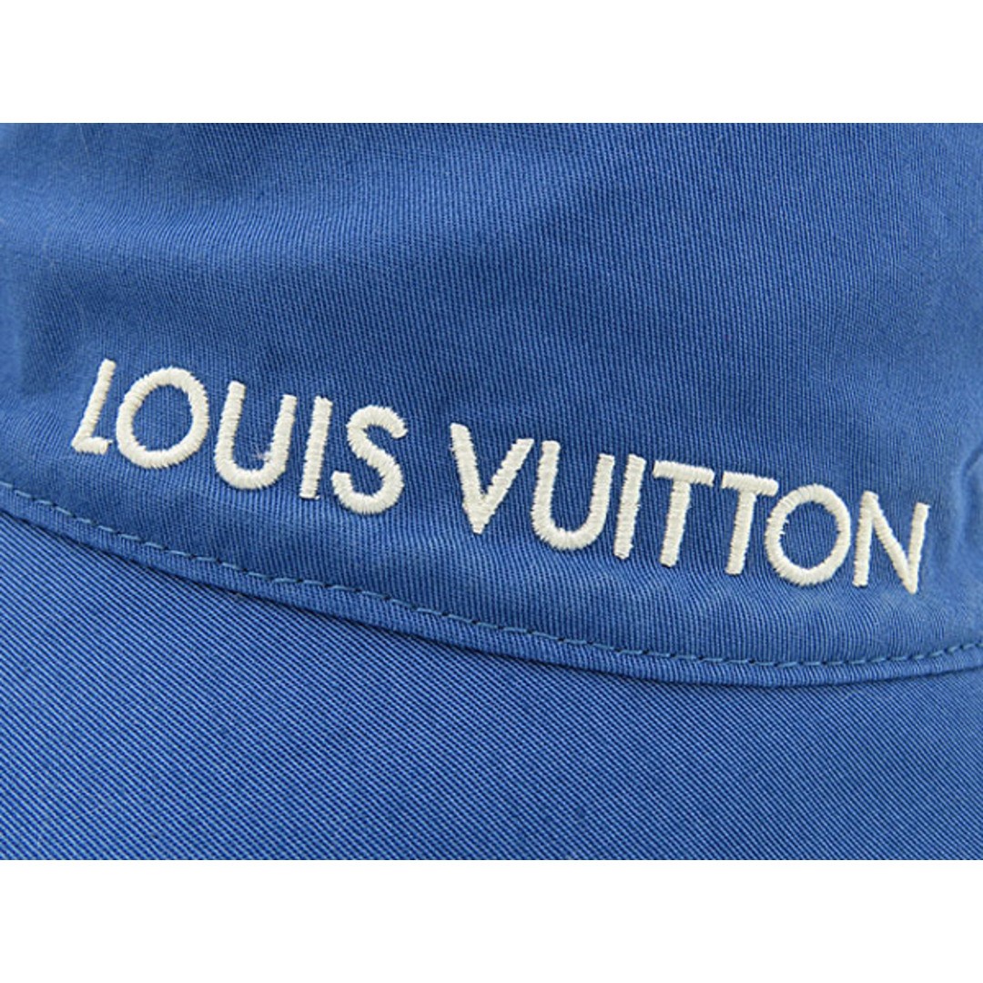 Louis Vuitton Denim Monogram Essential Reversible Bucket Hat Blue Men's Auth View 6