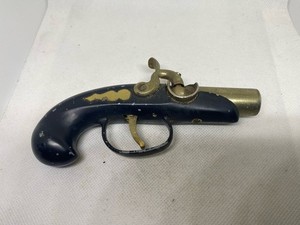 Vintage Pistol Gun Cigarette Lighter Flintlock Japan