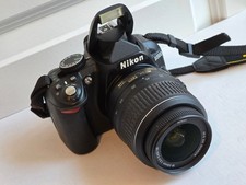Nikon D3100 DSLR Camera 18-55mm VR Lens Battery Nikon Bag Tested Working