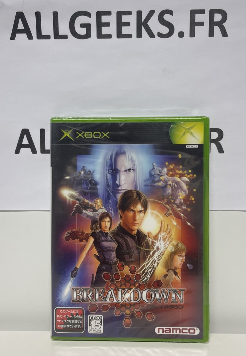 Breakdown Xbox - VERSION JAPAN NTSC/J - BRAND NEW