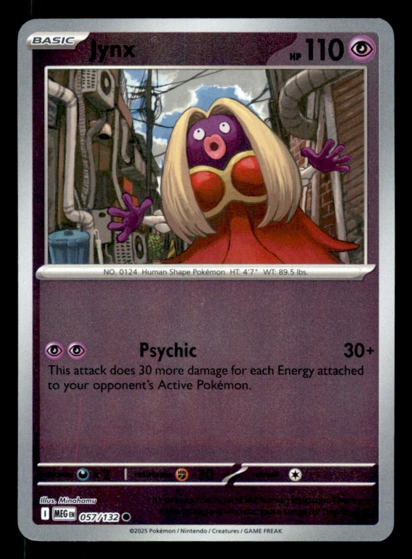 Jynx Normal Common ME01: Mega Evolution 057/132 NM