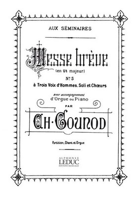 Charles Gounod | Messe Breve No. 5, C Major | Taschenbuch | Englisch (2018)