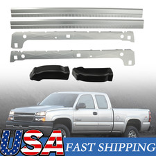 For 1999-07 Chevy Silverado Ext Cab Inner Outer Rocker Panels Cab Corners Kit
