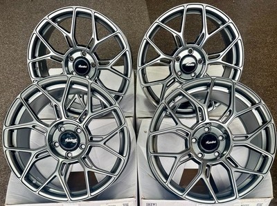 18 Zoll grau MD086 Alufelgen passend für EHX MG 4 MG 5 RX5 RX6 5x112