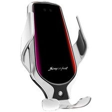 Car Wireless Phone Charger Mount Holder Air Vent Fast Charge Qi 15W Universal