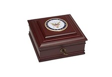 Allied Frame US Medallion Desktop Box Navy