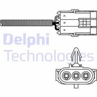 Delphi ES10995-12B1 Lambdasonde FüR Renault