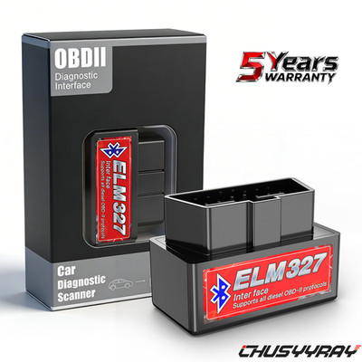 ELM327 OBD2 Bluetooth 5.1 Car Diagnostic Scan Tool Adapter iOS Android PC