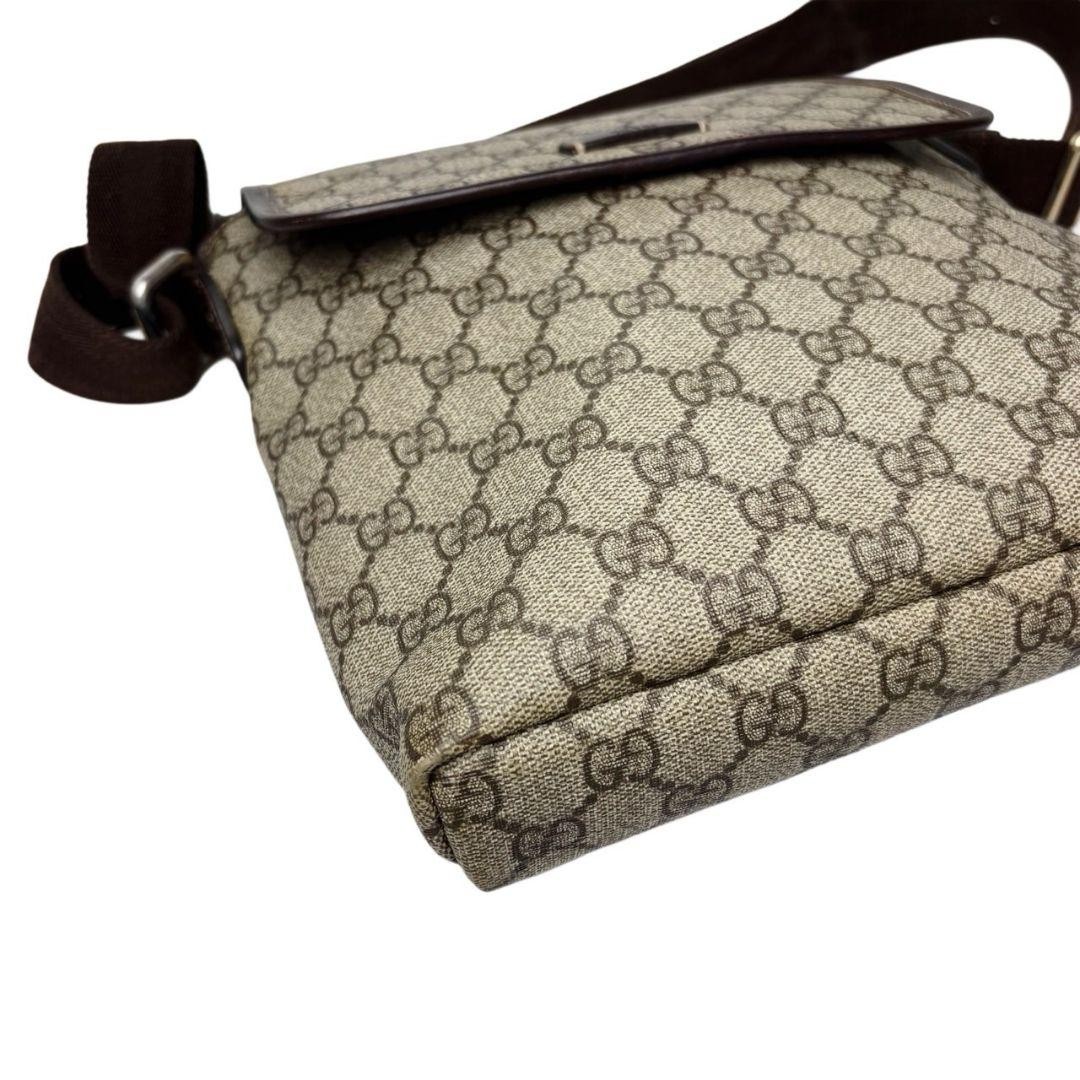 Gucci GG Pattern PVC Shoulder Bag Crossbody, Used SA Grade