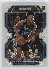 2022-23 Panini Prizm Draft Picks White Sparkle Prizm Josh Minott #94 3hd