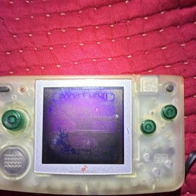 SNK Neo Geo Pocket Clear Handheld System 