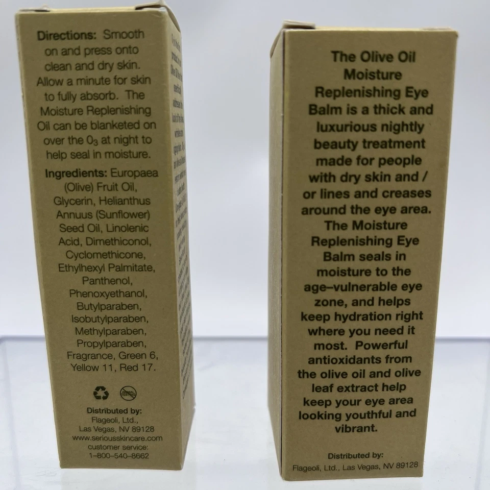 Cuidado serio de la piel Aceite de Oliva Primer Prensado Mega Omega 3 Belleza Restauradora/Bálsamo para Ojos Foto 4 de 4