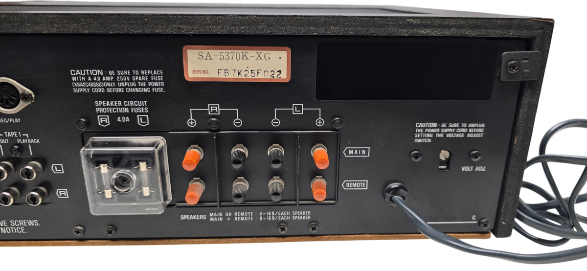 Vintage Technics SA-5370k AM/FM Stereo Reciever | eBay