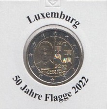 Luxemburg 2022, 50 Jahre Flagge