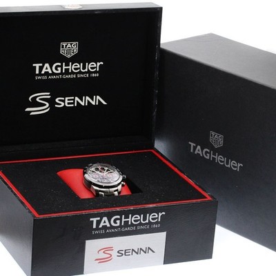 Tag Heuer CBG2013 940025 Special Edition Ayrton Senna Chrono Auto rejq82s0
