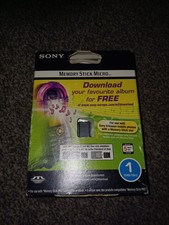 Sony Micro Memory Stick 1 GB - Brand New