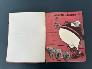 reliure éditeur L'ASSIETTE AU BEURRE N°26 (113.112.111.110.109) de 1903 Camara..