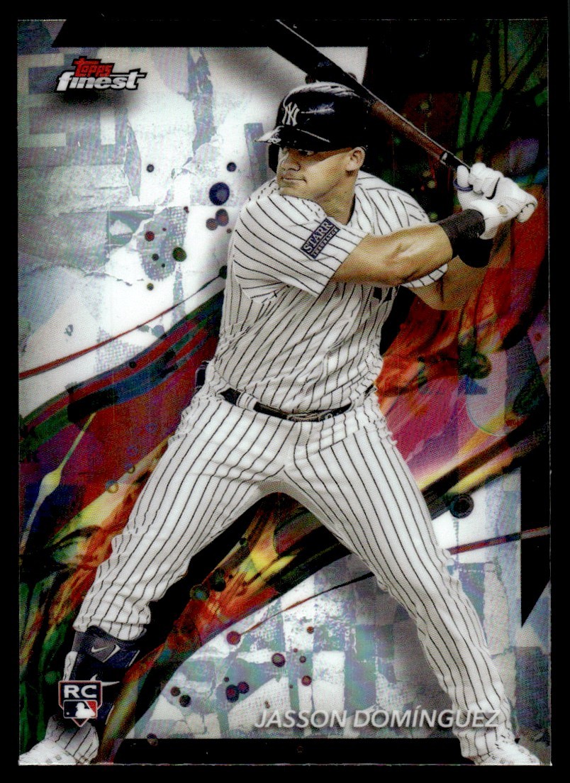 2024 Finest Refractor Jasson Dominguez RC New York Yankees #83