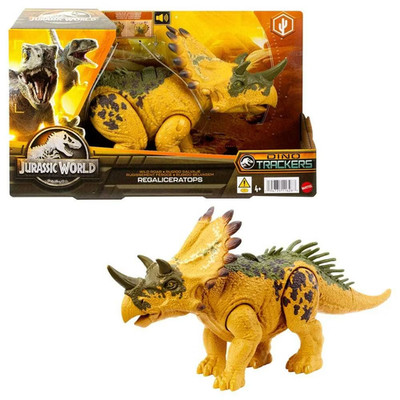 Mattel Jurassic World Dino Trackers Regaliceratops Dinosaurier NEU & OVP