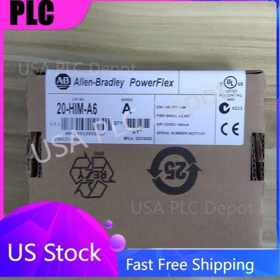 Allen-Bradley 20-HIM-A6 PoweFlex Enhanced HIM FW V2.007 12VFC New Factory Sealed