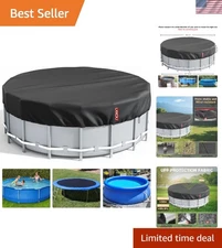 12 Ft Round Pool Cover, Solar Covers for Above Ground Pools, Summer Pool Cove...