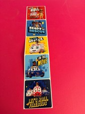 STICKER SHEET: Cars Rescue Trucks