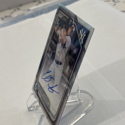 Caleb Durbin 2024 Bowman Chrome 1st Prospect Auto Refractor /499 #CPA-CD - Picture 15 of 24
