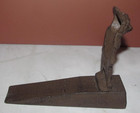 Rustic Vintage Cast Iron Door Stop Door Wedge Stopper Metal Bear Cabin Decor — photo 7
