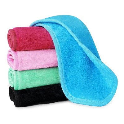 URAQT Mikrofaser Gesichtsreinigungstücher, 5pcs Waschbar Abschminktücher