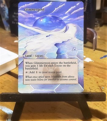 Glimmerpost - Full Art / Altered -  MTG
