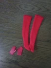 Vintage Barbie Doll 1966 Francie "Fur Out" Leggings and Gloves Only! Htf! Rare!