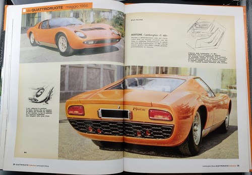 Fascículo Quattroruote Collection LAMBORGHINI MIURA Coche Auto Libro Book - Imagen 8 de 8