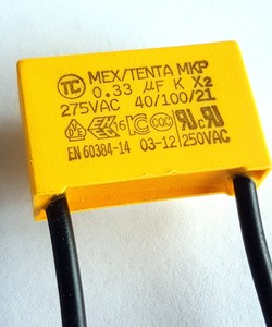 Конденсатор k275v x2