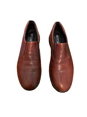 Ecco Soft Fresh Slip On Woman s Shoes size 10 EU41 Cognac Brown New NIB