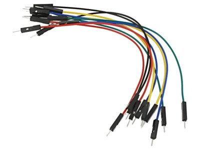 WJW010 Verbindungskabel L: 150mm männlich-männlich PIN: 1 10Stk. VELLEMAN