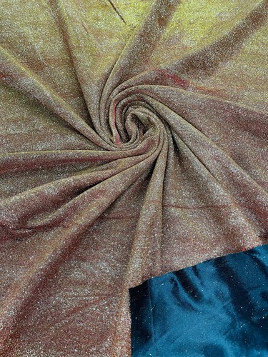 Shimmer Glitter Fabric - Luxury Sparkle Stretch Solid Fabric Sold By The Yard - Picture 21 of 75