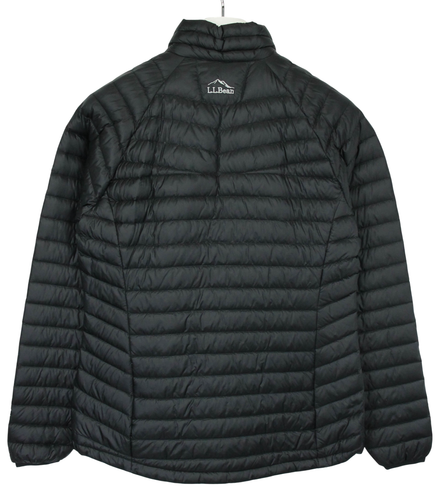 L.L.BEAN Pertex Quantum 850 DownTek Water Repellent Jacket Men's SMALL Black - Picture 2 of 11