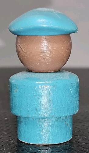 1980s Vintage Fisher-Price Mail Truck and Little People Mailman Figure (B) - Picture 8 of 8