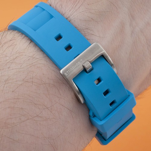 FKM Rubber Vented Quick Release Watch Strap Band Dive Replacement Seiko Silicone - Picture 41 of 132