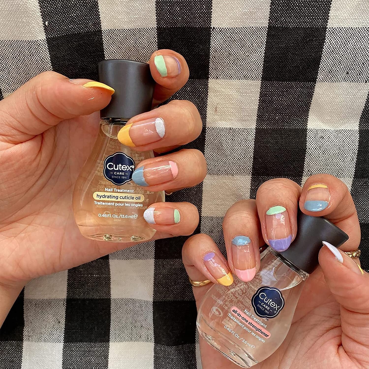 AllInOne Nail Strengthener Treatment, Base & Top Coat (13.6ml) for