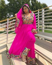Embroidery Afghani dress for girl - Afghani style dress - Afghani dress for girl